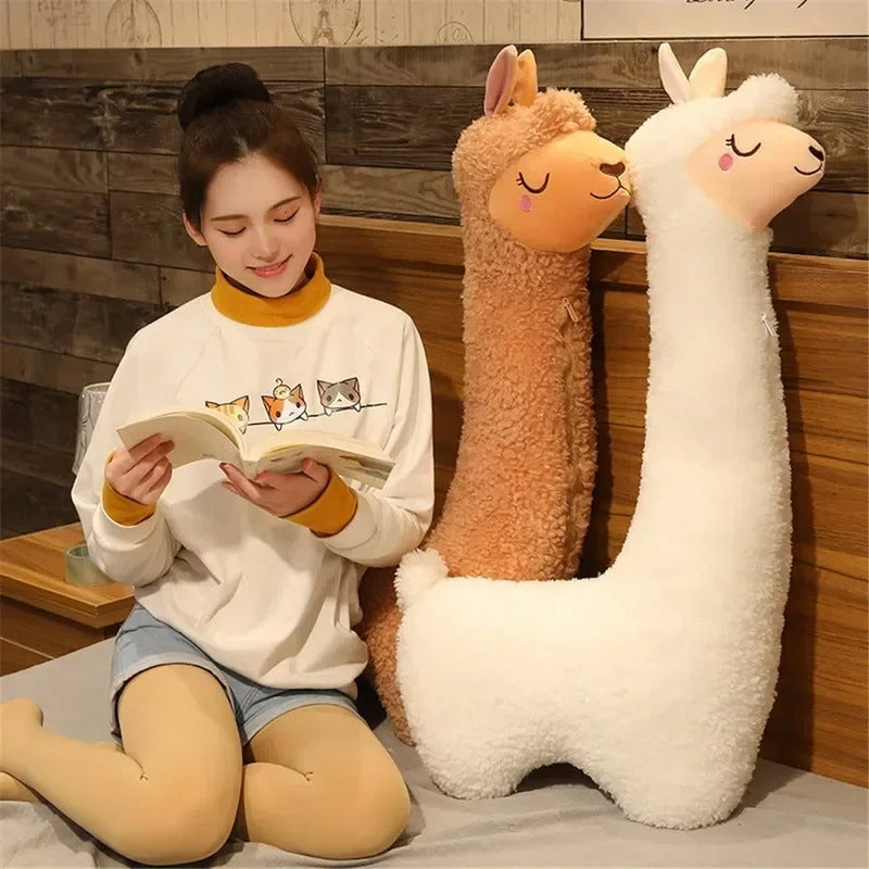 Alpaca Throw Pillow