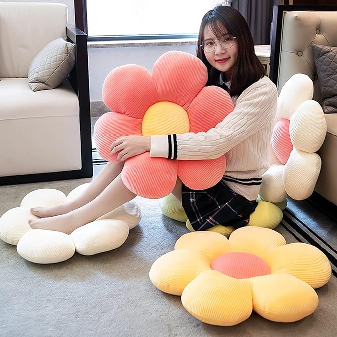 Flower Throw Pillow