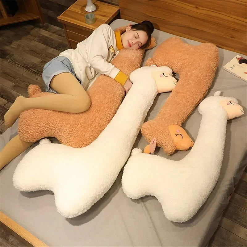 Alpaca Throw Pillow