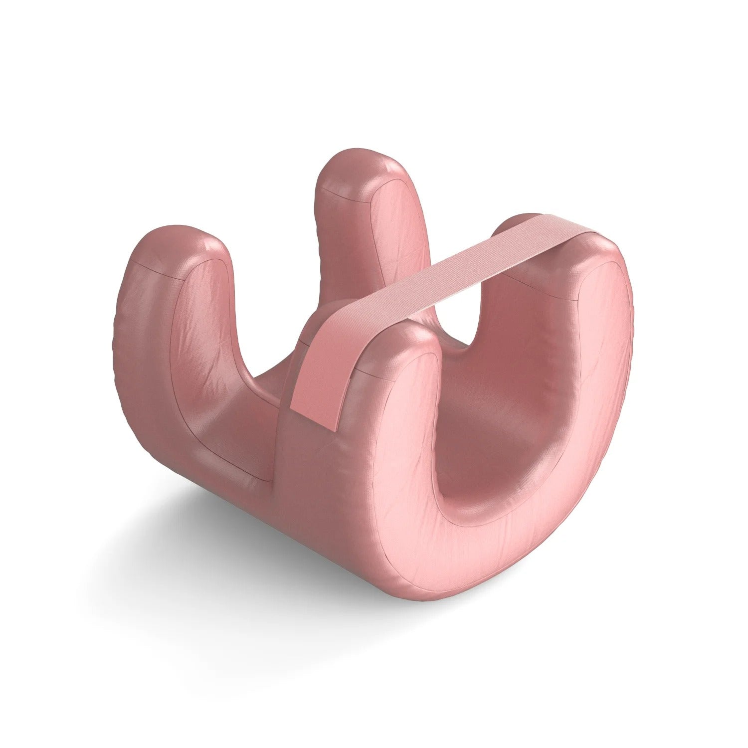 Pink ergonomic Face Pillow designed to comfortably support the face during rest or therapy